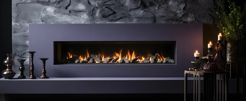 Ember Bed for Ventless Gas Fireplace in Nipomo, CA